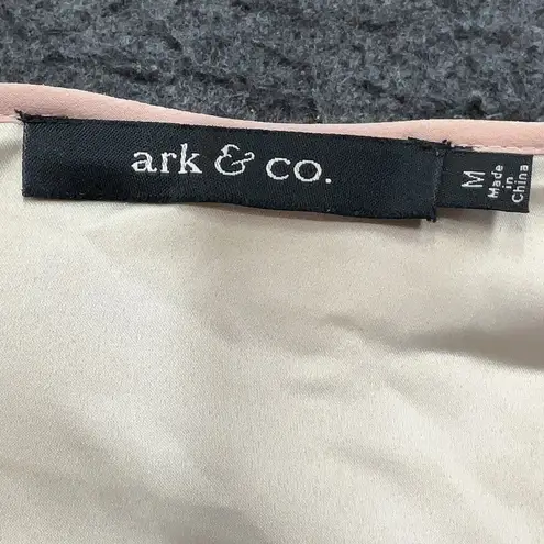 Ark & Co. Vibrant Red and Pink Midi Dress