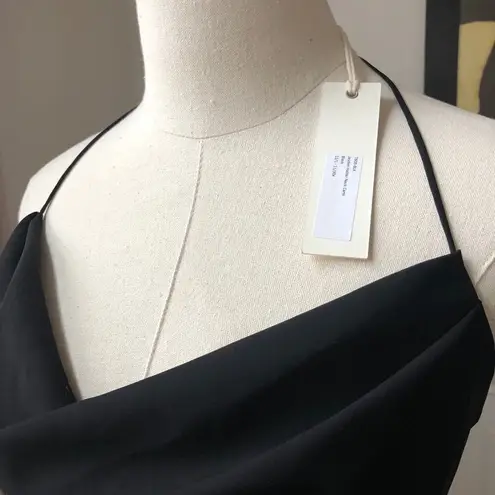 Capulet NWT Jayden Halter Neck Cami Open Back Handkerchief Black S