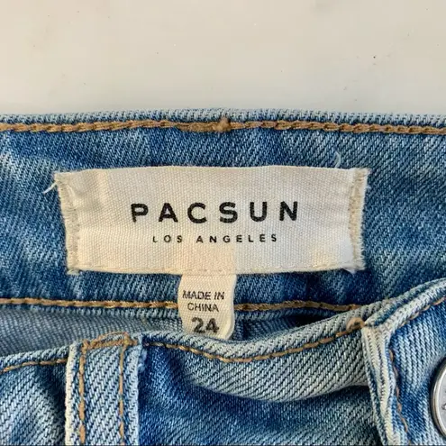 PacSun  Denim Button Fly Mini Skirt - Sz. 24
