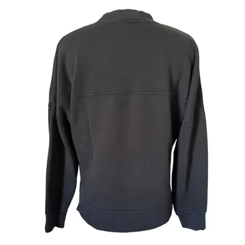 Acne Studios Folke Paw17 Mock Neck French Terry Sweatshirt Size Large