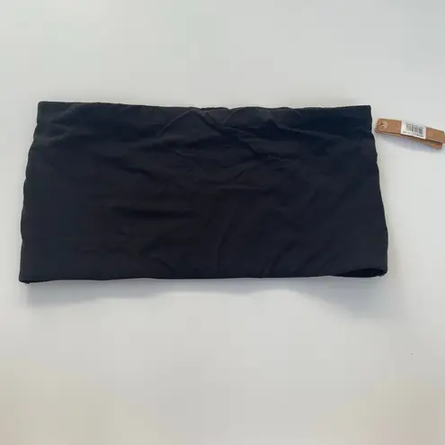 SKIMS Fits Everyday Bandeau Bralette Black Size 2X NWT Onyx