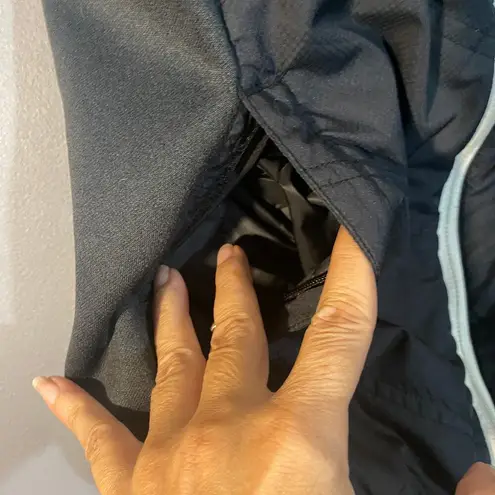 Spyder Black Sleeveless Full Zip Front Mock Neck Casual Vest Women Sz M