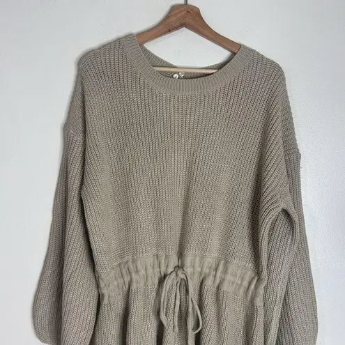 Anthropologie Mable anthropology Sloan knit oversized sweater romper ladies S/M cute cozy - Image 4