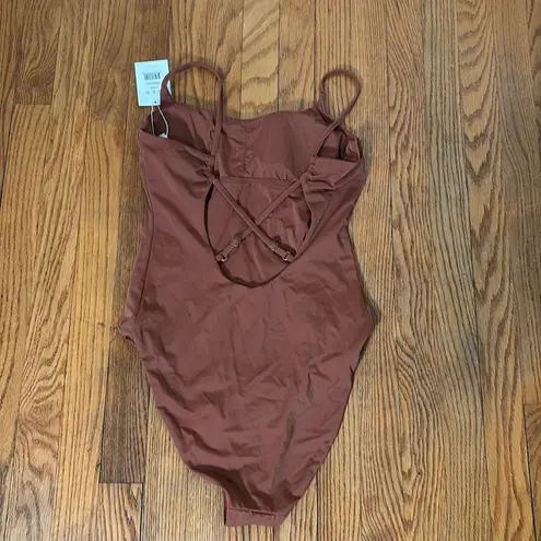 ANDIE Swim The Jetties One Piece Sequoia size Large NWT