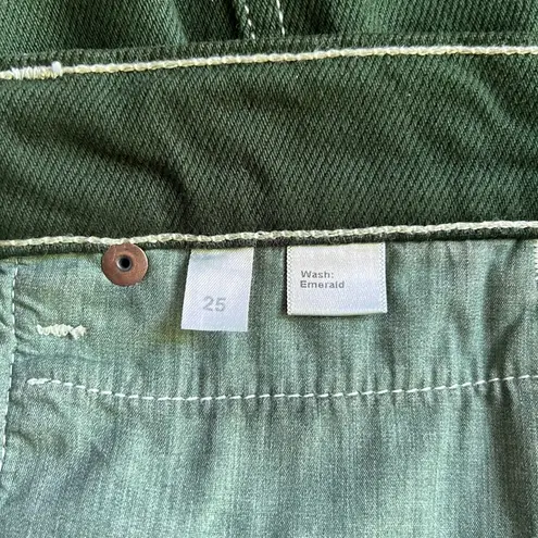 Reformation  Jeans Cowboy High Rise Straight Jean in
Emerald Green New Size 25