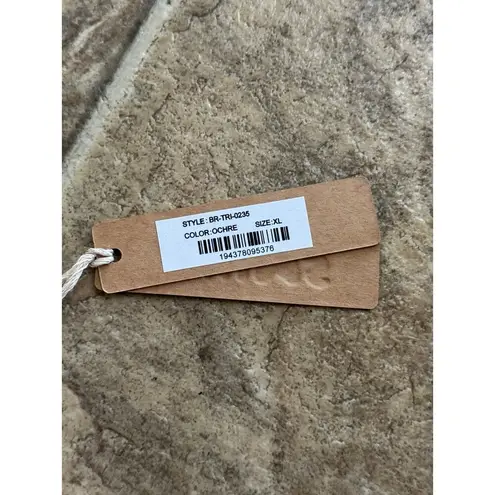 Skims Fits Everybody Triangle Bralette Ochre Size XL Tan