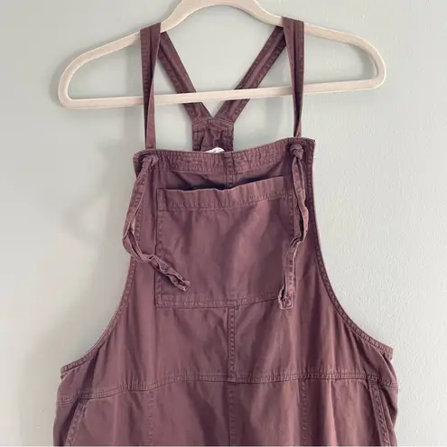Aerie Werk & Play Twill Overalls Relic Large - Image 5