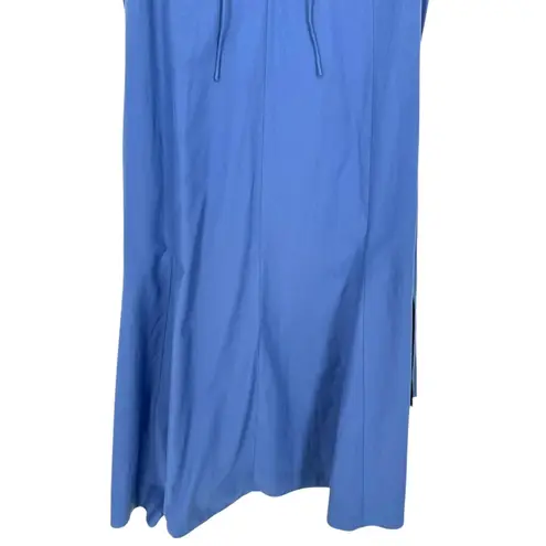 Brochu Walker Womens Newport Cap-Sleeve A-Line Midi Dress Cobalt Blue Size Small