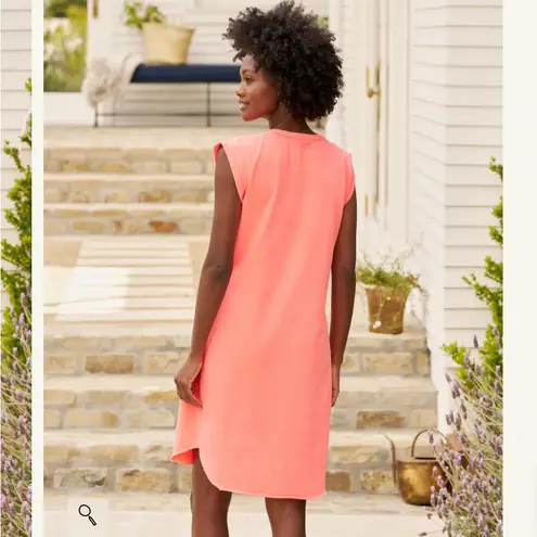 Frank & Eileen Vintage Mini Corey Muscle Tee Dress Wild Strawberry Size Small Pink