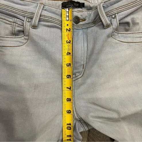 prAna Soma Skinny Fit Jeans Women's Blue Light Wash Stretch Denim Size 10/30