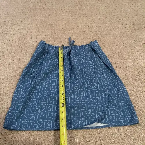 Patagonia Women’s  Blue Print Skort Size Small Bin 208