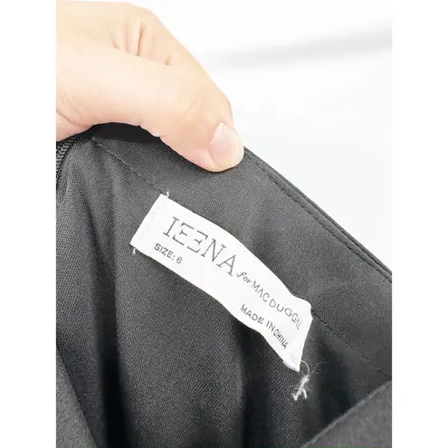 Mac Duggal 55706 Black Beaded Slit Sweetheart Evening Formal Gown Dress Sz 6 NWT