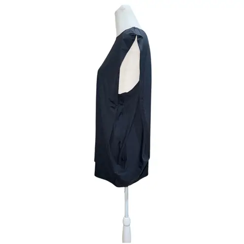 Halara Round Neck Ruched Cool Touch Yoga Tank Top-UPF50+ Size XL