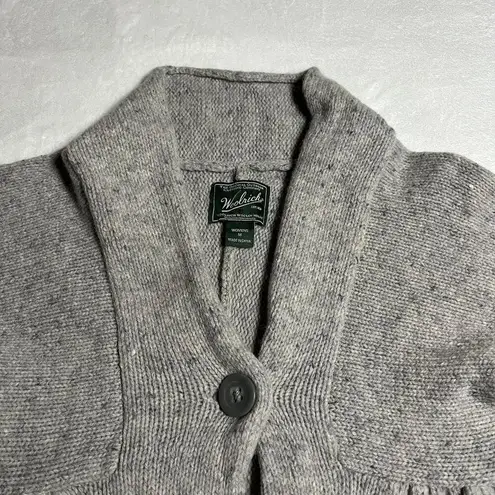 Woolrich Wool Blend A-Line Baby Doll Button Up Cardigan Size Medium Cozy