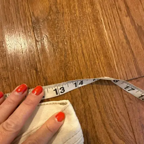 AMO painterly pant natural cotton high rise jeans size 26