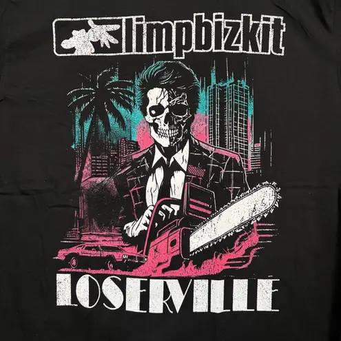 Limp Bizkit Loserville European Tour Nu Metal Band T-Shirt Size Large