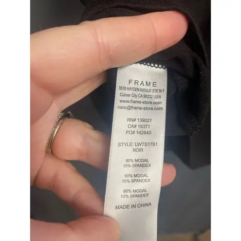 Frame gathered cap sleeve women’s top XL, NWOT