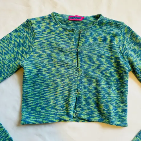 Edikted ★  Jacki Knitted Top - Blue/Green ★