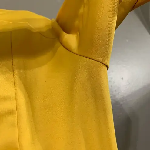 Victoria's Secret PINK Yellow Quarter Zip Top