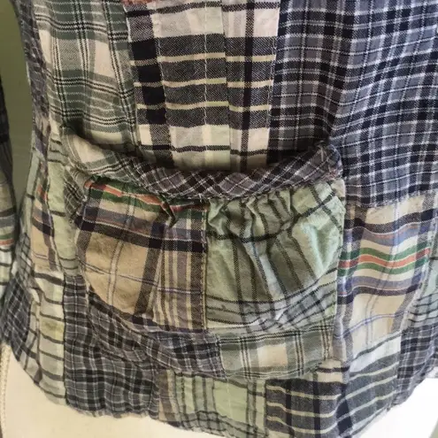 FOR THE REPUBLIC Patchwork Cropped Jacket