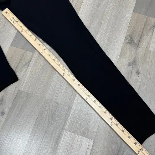 Lysse Taylor Ponte Knit Seamed High Waist Leggings Black Small