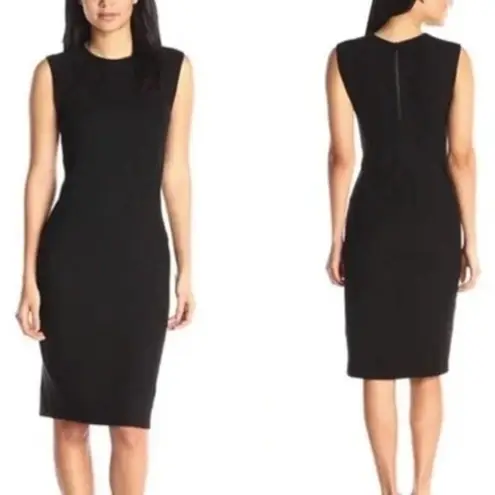 Vince  Black Sleeveless Fitted Dress- Size Small