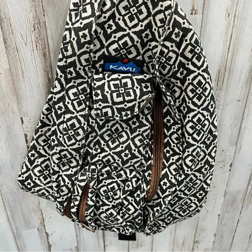 KAVU  Original Rope Crossbody Bag ~ Tile Maze Limited Edition Outdoor Sling