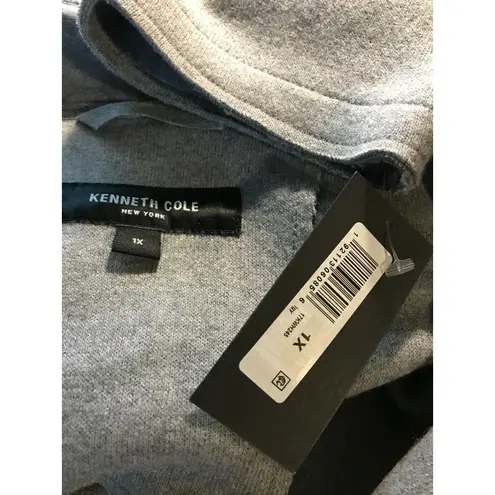 Kenneth Cole  Wool Blend Sweater Coat NWT 1X