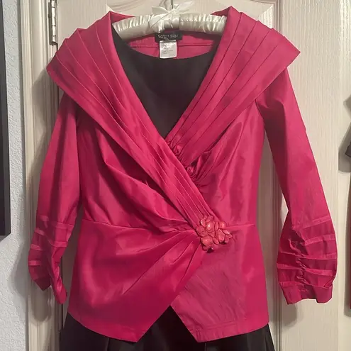 Tadashi Shoji 💙 Pink Cocktail Jacket