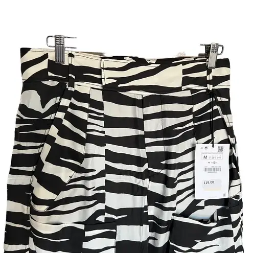 ZARA  Limited Edition Studio Collection Zebra Print Pants