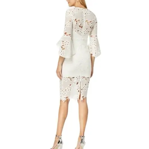 Bardot Indra Ivory Lace Sheath Dress