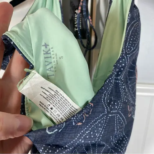 TAVIK one piece swimsuit size small new nwt beach pool vacation cruise tanning Blue