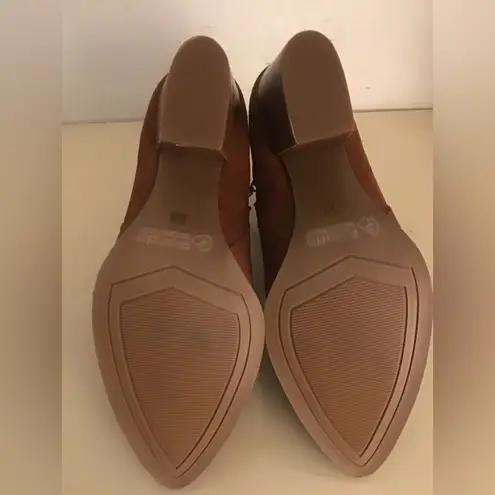 Blondo new women suede waterprooof ankle boots US 9.5