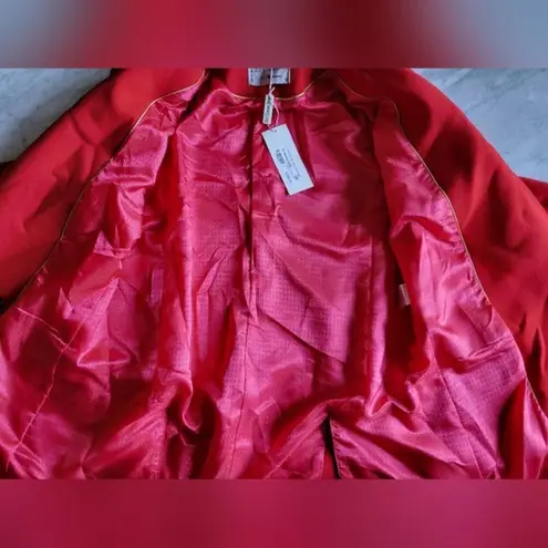 Ete Comme Hiver Paris Red Blazer NWT
