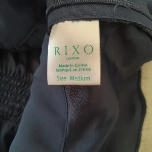 RIXO London Navy Embellished Star V