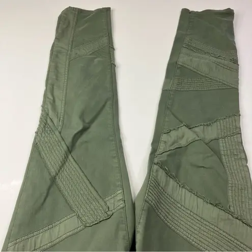 Pilcro and the Letterpress | Olive Green STET Skinny Jeans Cotton Blend Womens 27