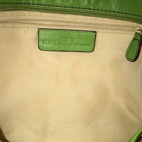 Nine & Co. OVERSIZED GREEN SHOULDER BAG