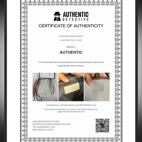 See By Chloe FLAW NWT Off White Crossbody Bag