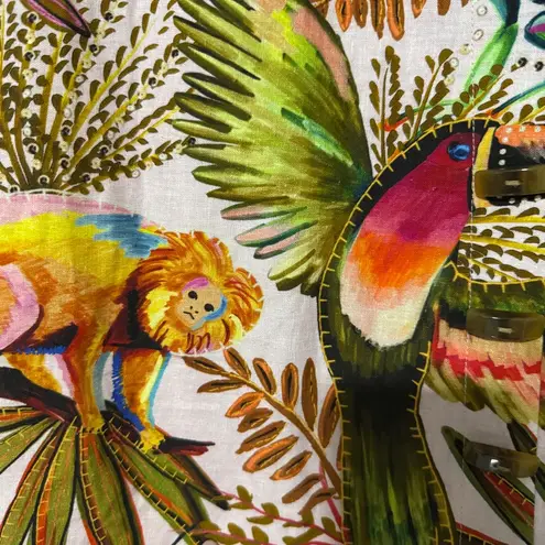 Farm Rio Pink Into The Jungle Mini Dress Size XS