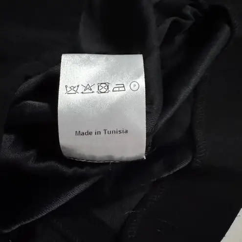 Sandro Black Blouson Open Back Dress Size EU 1 US 4