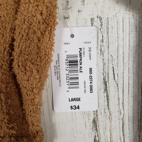 Flirtitude NWT Active Lightweight Soft Knit Cropped Hoodie Women's Size Large