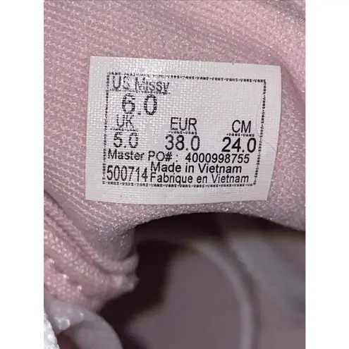 VANS Old Skool Pink Low top Sneaker Shoes Missy Size 6 Casual School Skateboard