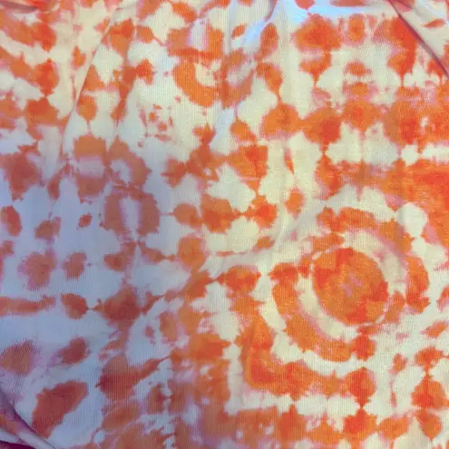 JM Collection Clementine Women's Tie-Dyed Cold-Shoulder Top