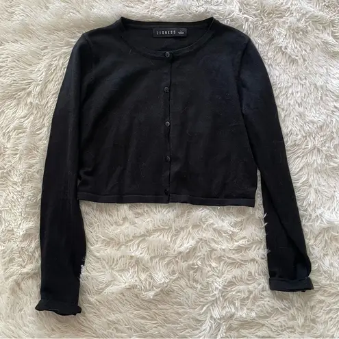 Princess Polly  Lioness Cher cropped cardigan top