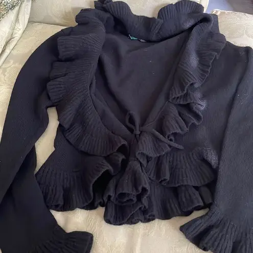 Ralph Lauren sweater with beautiful detail great with any outfit Black Size undefined - Image 1
