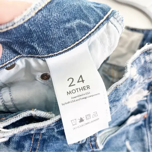 Mother Superior The Sinner Denim Jeans in Ice Cream You Scream Blue Size 24