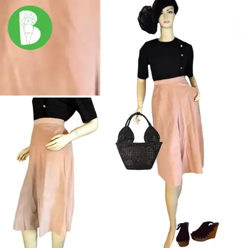 VINTAGE 1970'S PANT HER TAN CORDUROY GAUCHO PANTS (M) Size M