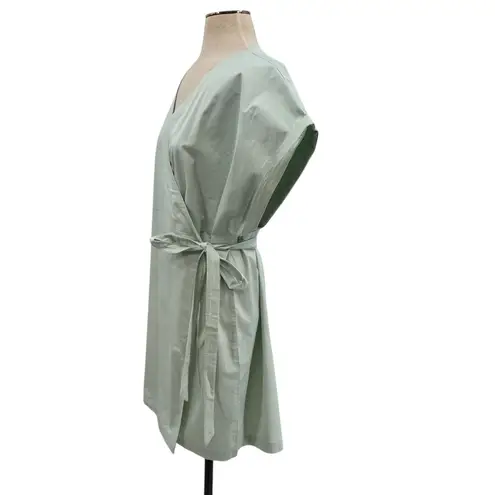 Coolibar Sunny Isles Wrap Dress Misty Aqua Blue Green Size XXL