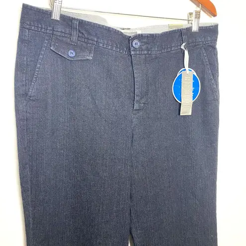 Dockers  Marley Ideal Fit Truly Slimming Mid Rise Blue Denim Jeans Pants Sz 14 M