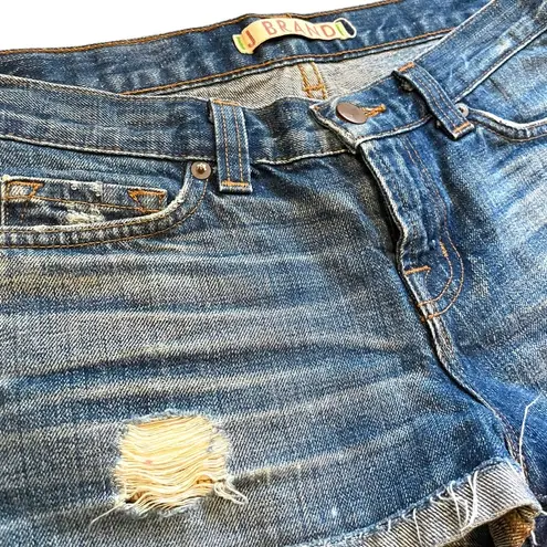 J Brand  Denim Shorts Light Distressed "Mako"